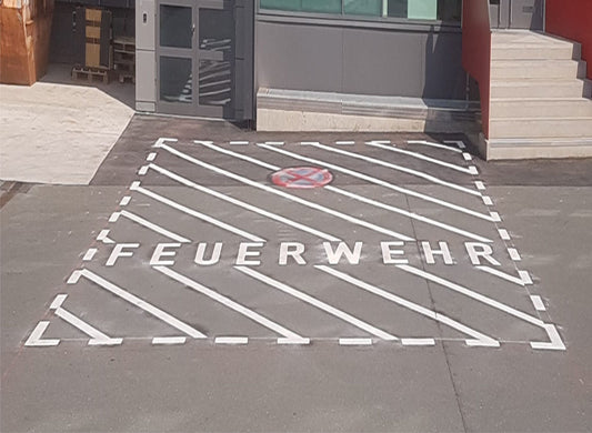Parkplatzmarkierung