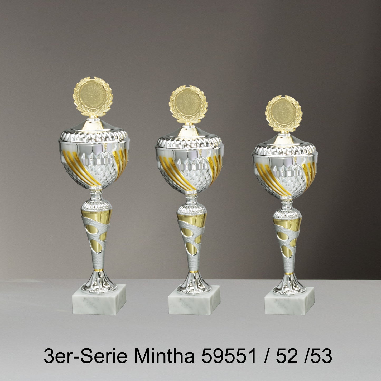 Pokal Pokalserie Mintha 59551 - 52 - 53
