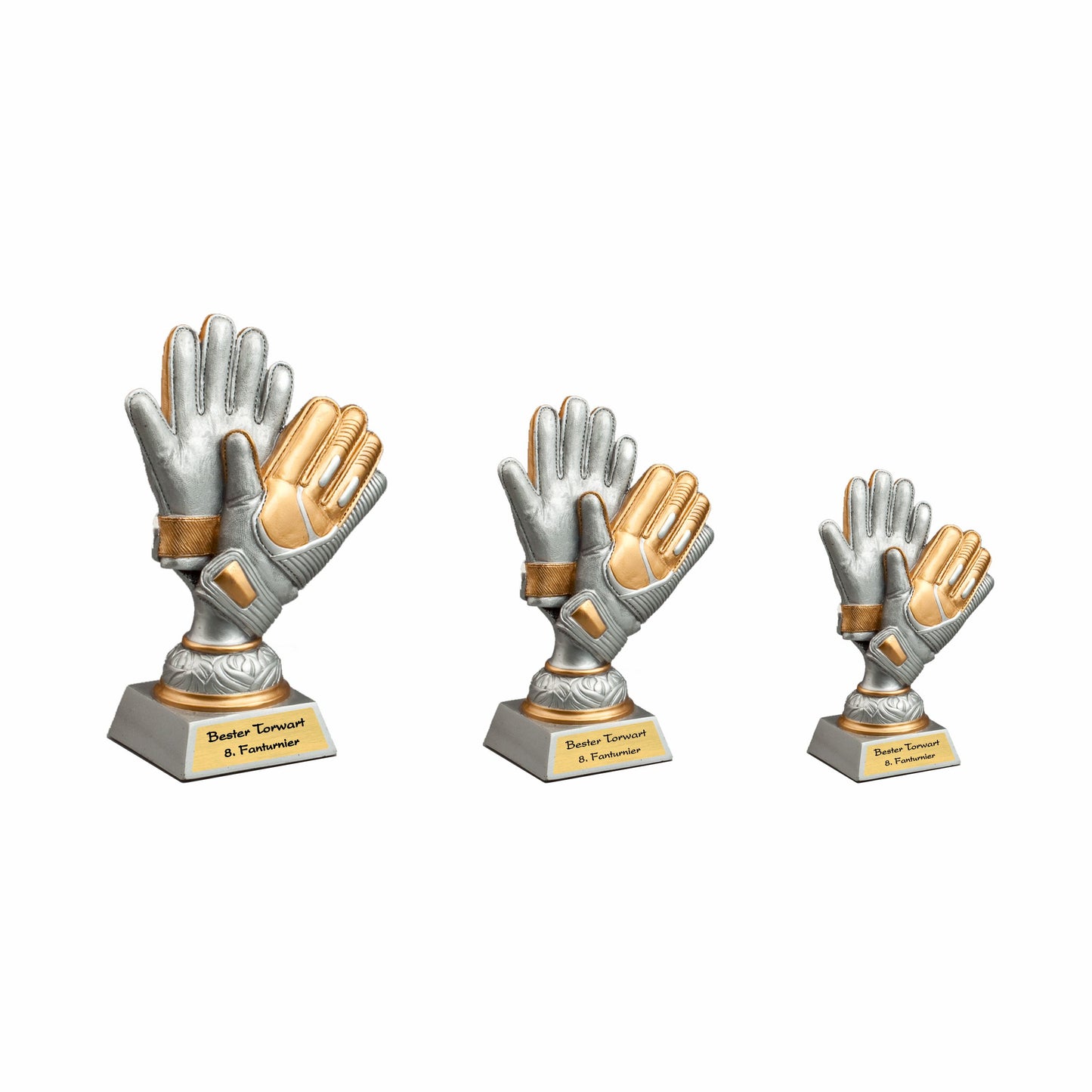 Resinfigur Serie Torwarthandschuhe 37701-3