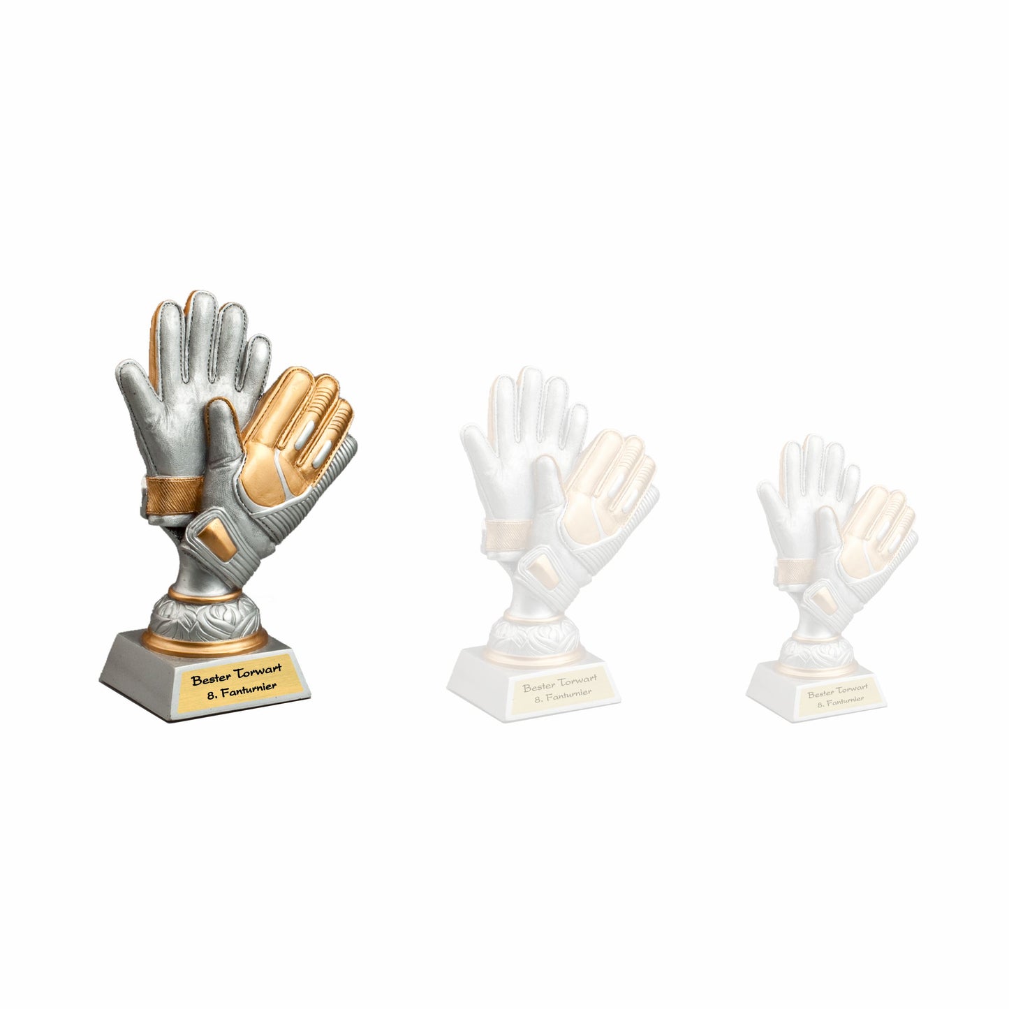 Resinfigur Torwarthandschuhe 37701