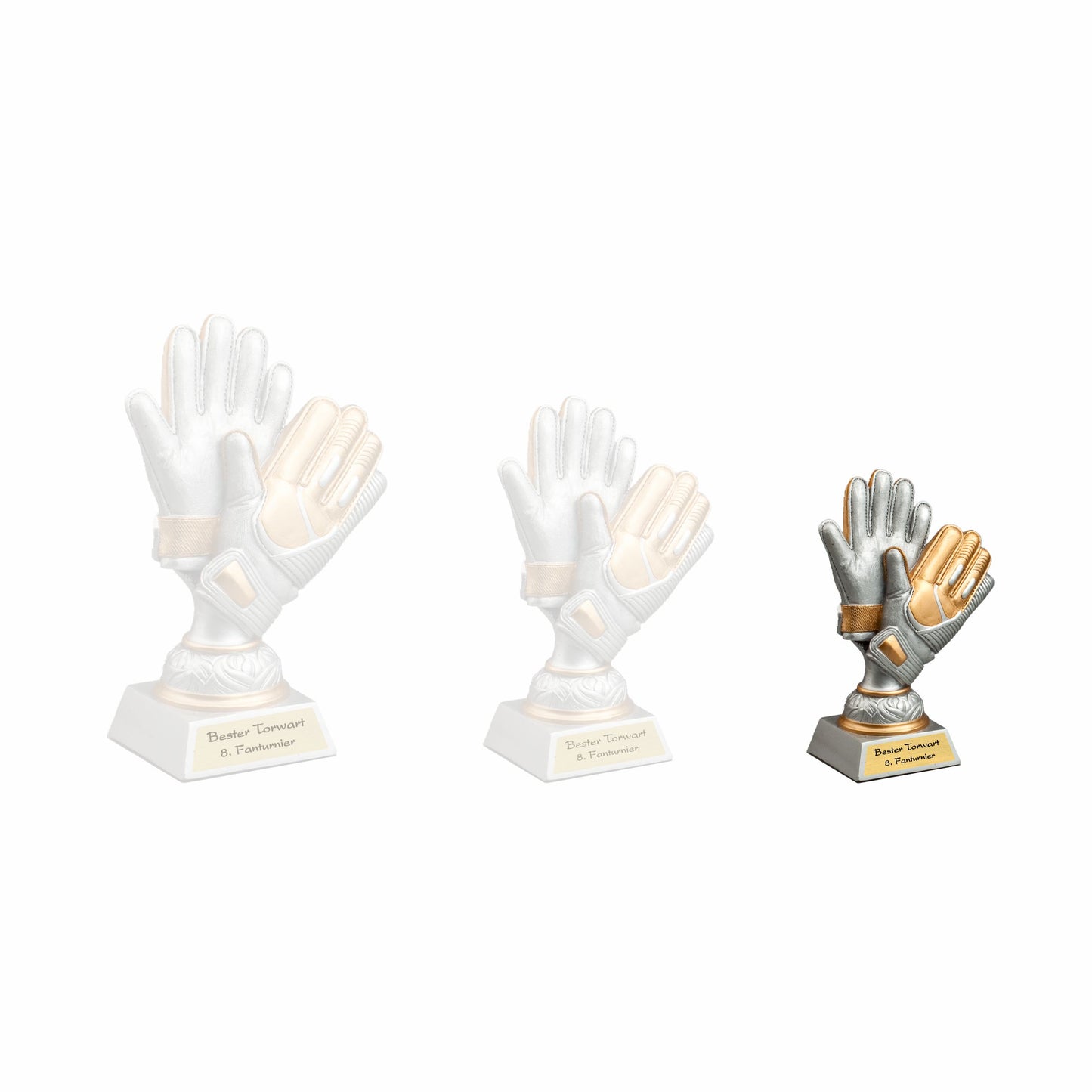 Resinfigur Torwarthandschuhe 37703