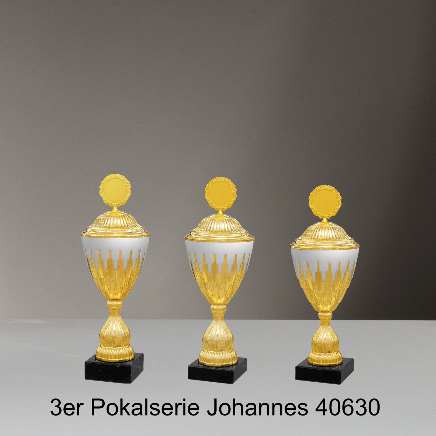 Luxus Pokale Einzelpokale 3er Pokalserien Johannes 40630